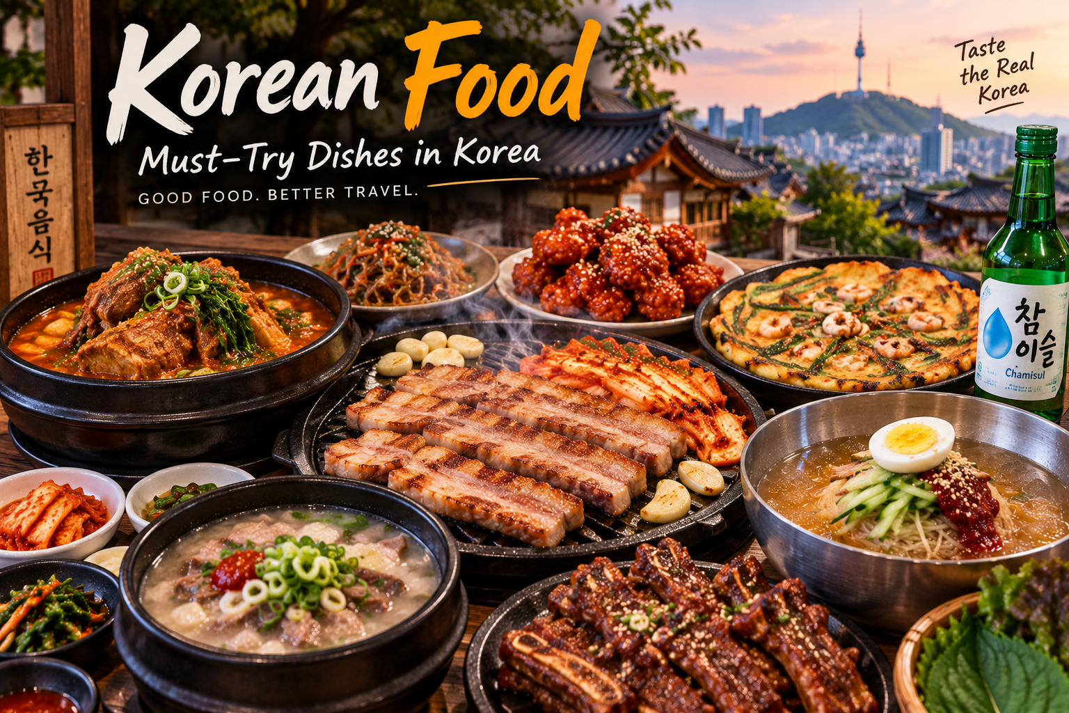 What to Eat in Korea: 15 Must-Try Korean Foods for First-Time Visitors