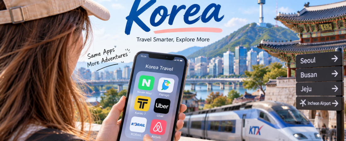 Best Apps for Korea Travel: Naver Map, Papago, Kakao T, Uber & More