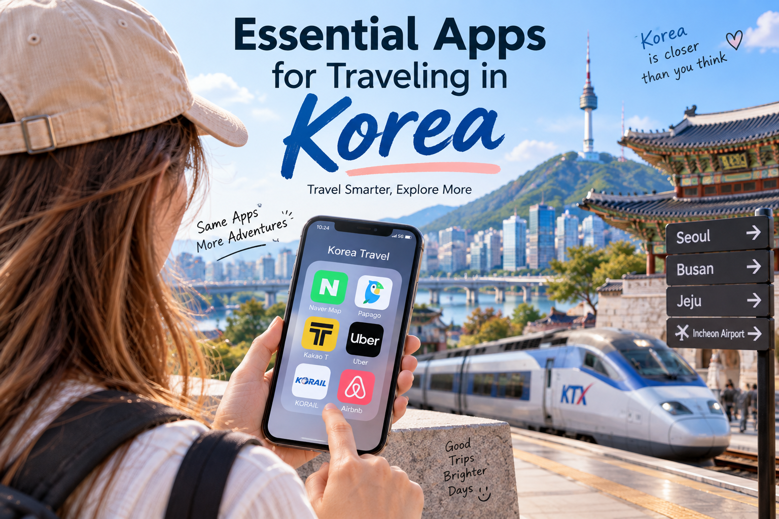 Best Apps for Korea Travel: Naver Map, Papago, Kakao T, Uber & More