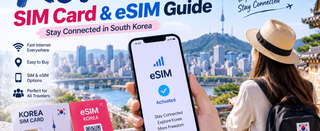 Korea SIM Card & eSIM Guide: Best Options for Tourists