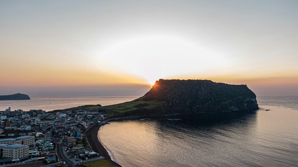 Seongsan Ilchulbong Sunrise Peak on Jeju Island